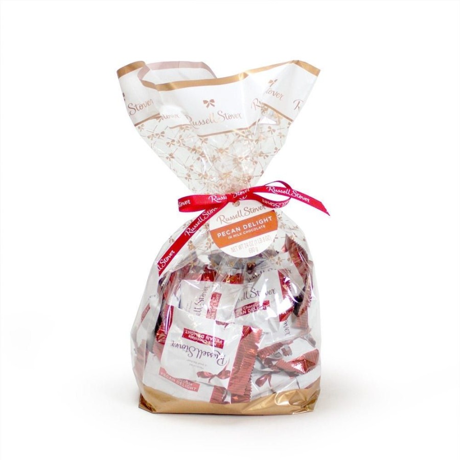 Chocolate Russell Stover | Milk Chocolate Pecan Delights, 24 Oz.